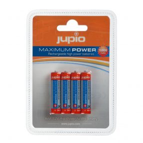 Jupio 1000 Mah AAA 4 Stuks -0