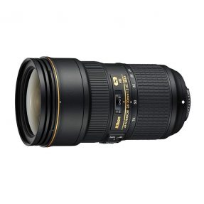 Nikon AF-S 24-70mm VR F/2.8E ED + HB-74 (zonnekap)