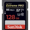 SanDisk SDXC Extreme Pro 128GB 95MB/s V30-0