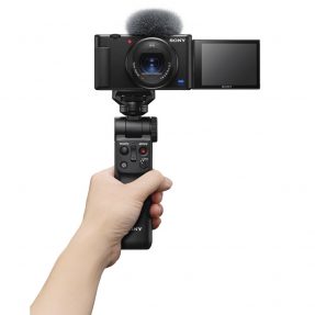 Sony vlog camera ZV1 + GP-VPT2BT bluetooth vlogging grip