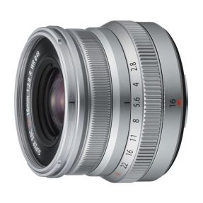 FUJIFILM XF 16MM F/2.8 R WR ZILVER