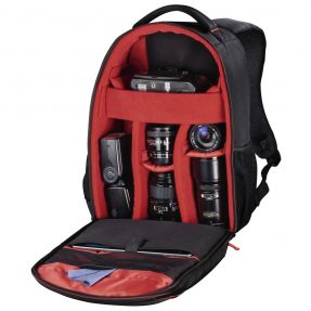 Hama Miami 190 Rugzak zwart/rood