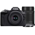 Canon EOS R50 zwart + RF-S 18-45mm IS STM + RF-S 55-210mm F/5-7.1 IS STM